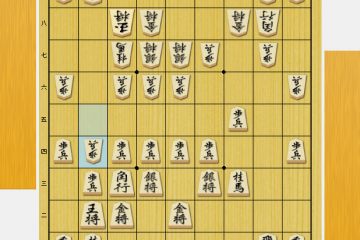 将棋　玉頭を攻められたとき