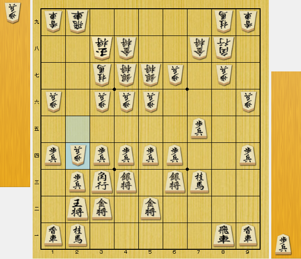 将棋　玉頭を攻められたとき