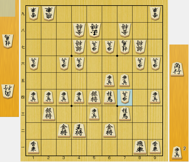 将棋 中盤